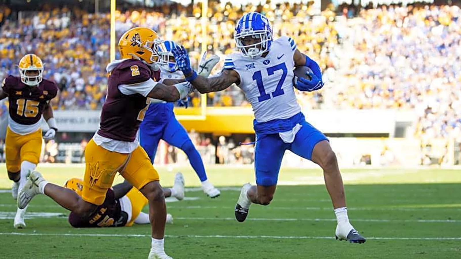 Starting BYU Wide Receiver Keelan Marion Will Reportedly Enter the Transfer Portal