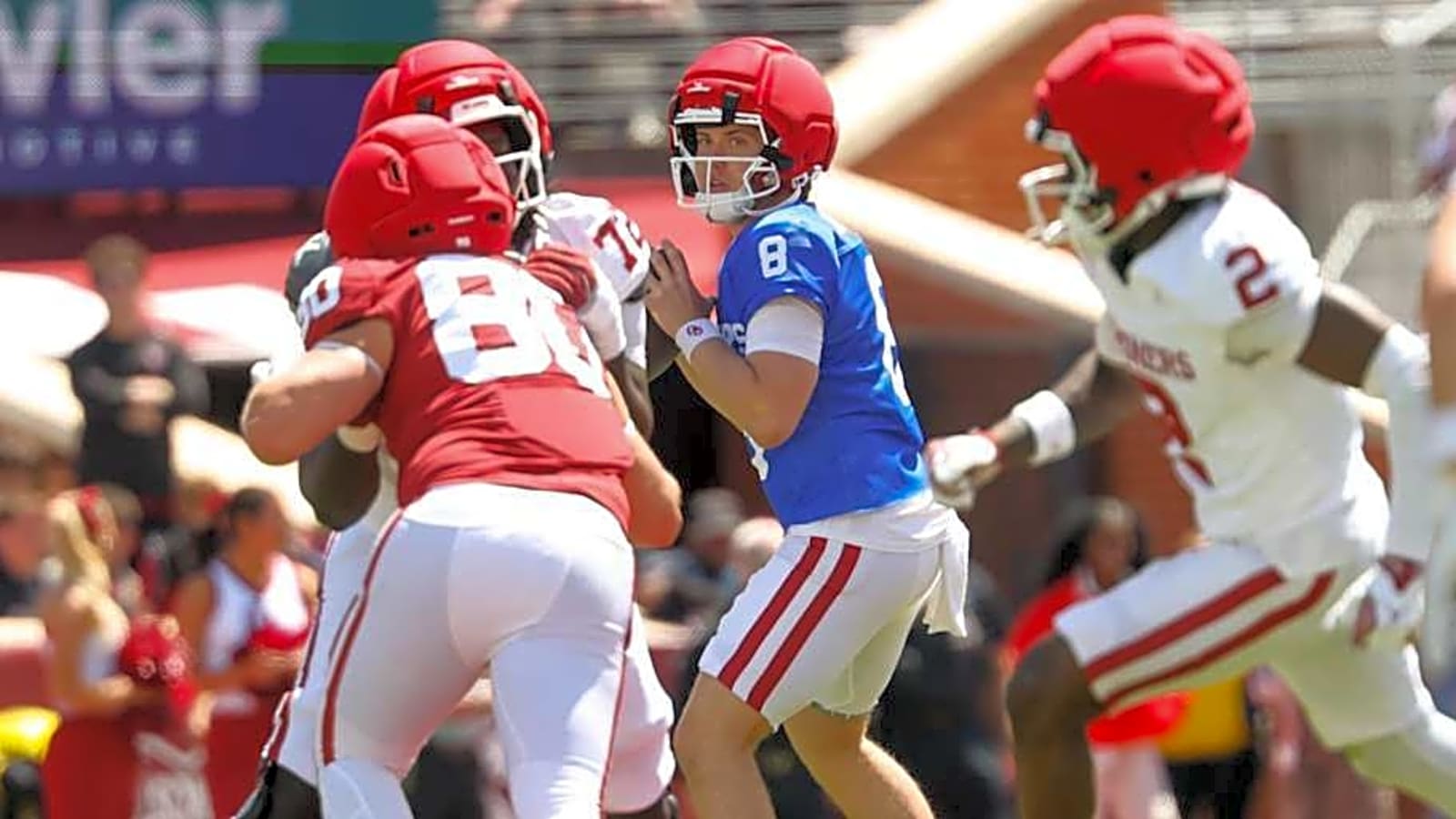 Oklahoma Backs QB Bowe Bentley to Build on Spring Game Debut