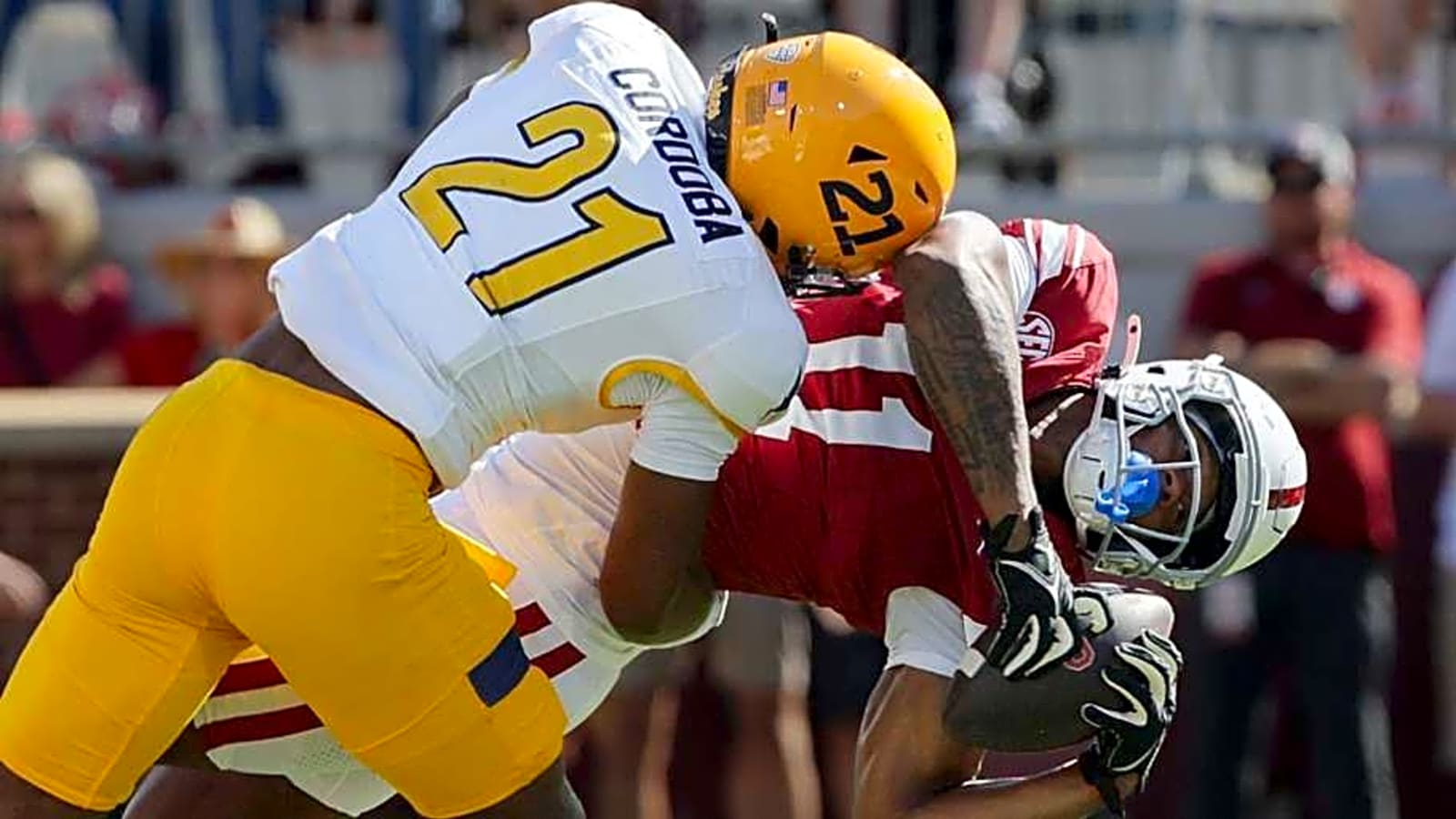 Oklahoma WR Javonnie Gibson Bounced Back From &#39;Heartbreaking&#39; Injury to Battle Texas