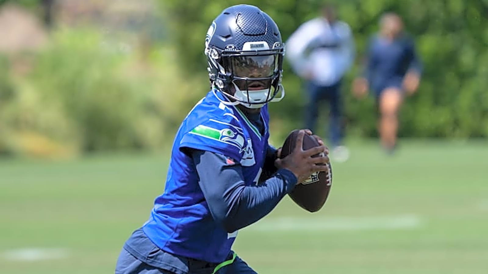 Seattle Seahawks share a look at rookie QB Jalen Milroe&#39;s awesome arm power