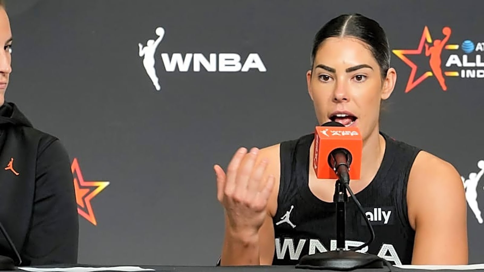 Colin Cowherd Cooks Kelsey Plum for Awkward All-Star Shirt &#39;Shot&#39; at Caitlin Clark