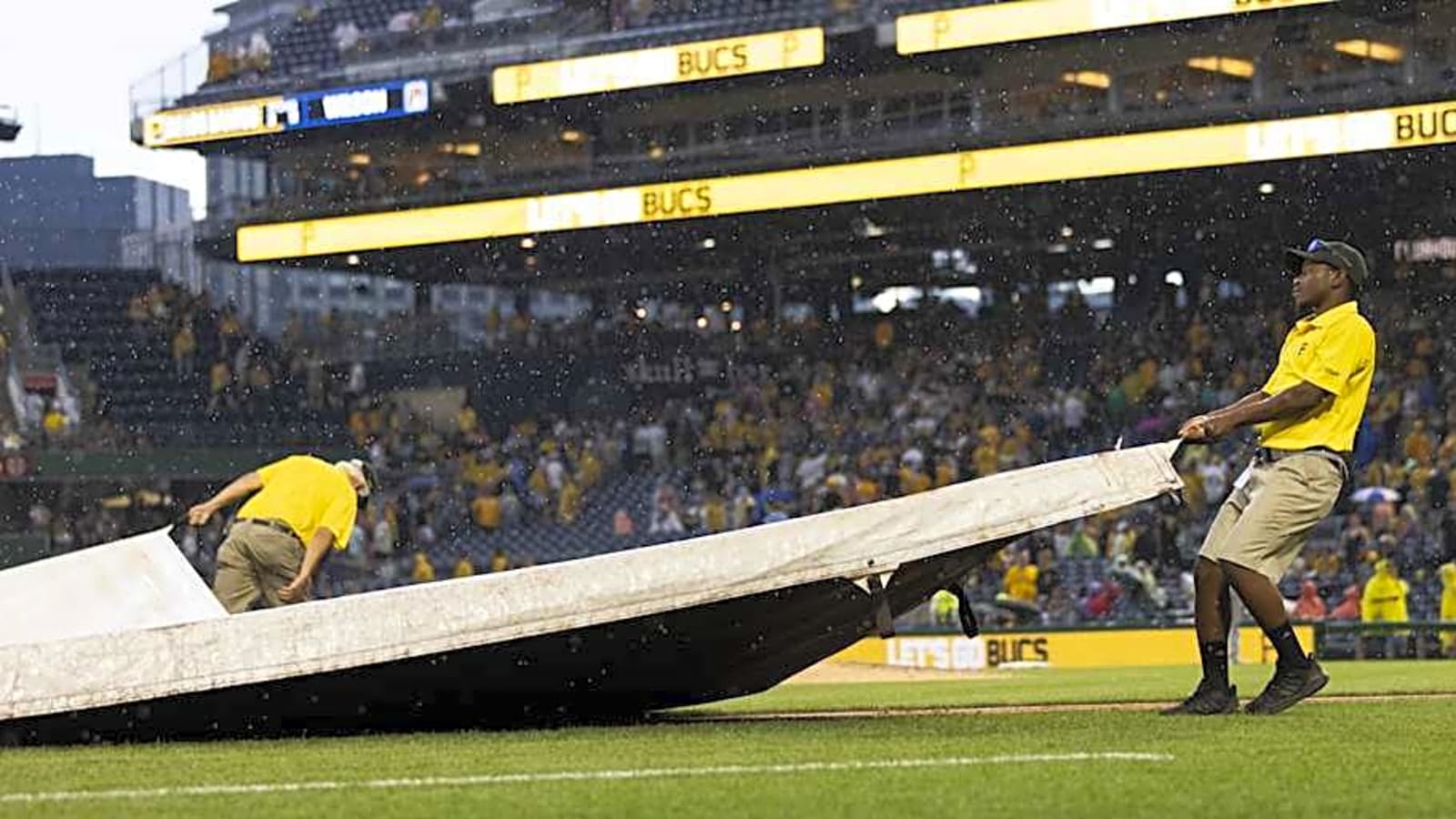 Pirates vs. Mets Hit With Rain Delay
