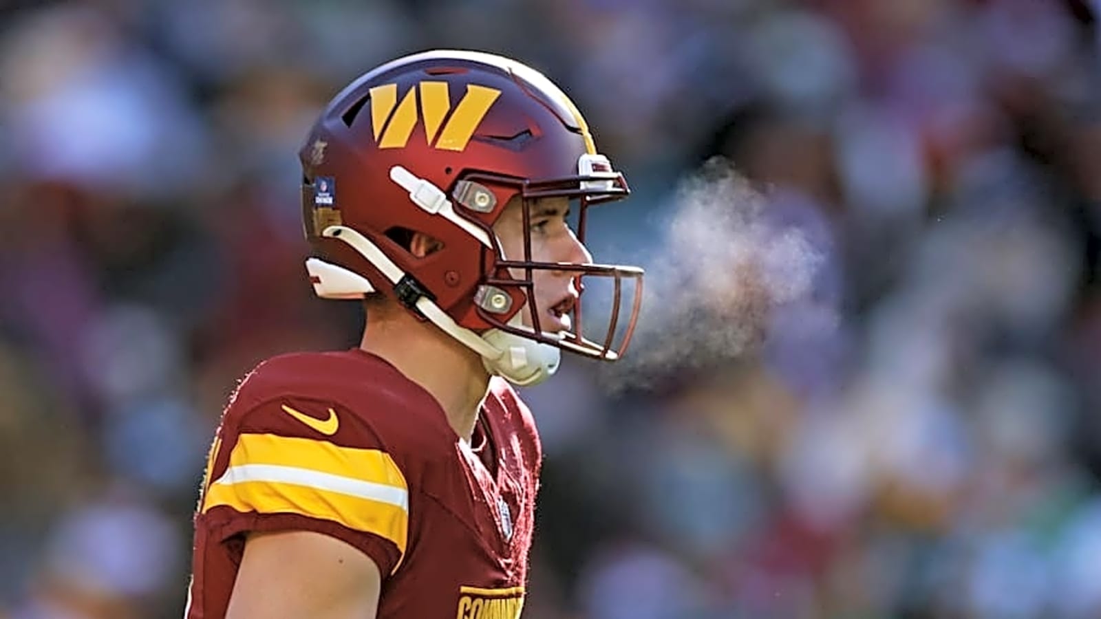 Commanders are seeing the right kind of progress from Luke McCaffrey