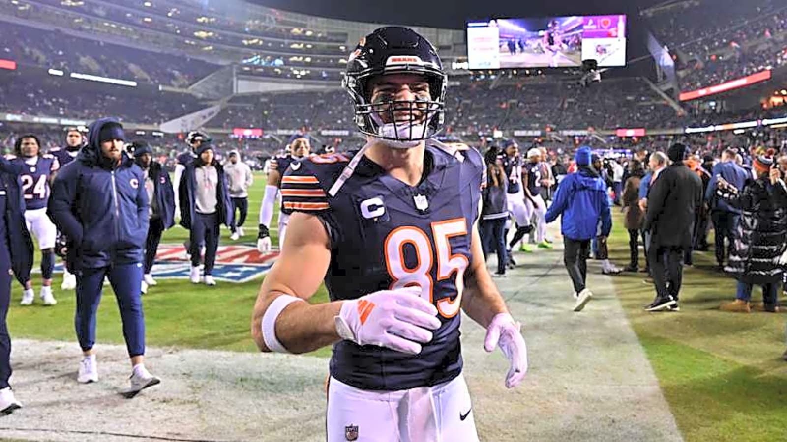 Bears tight ends make emphatic statement in preseason game vs Bills