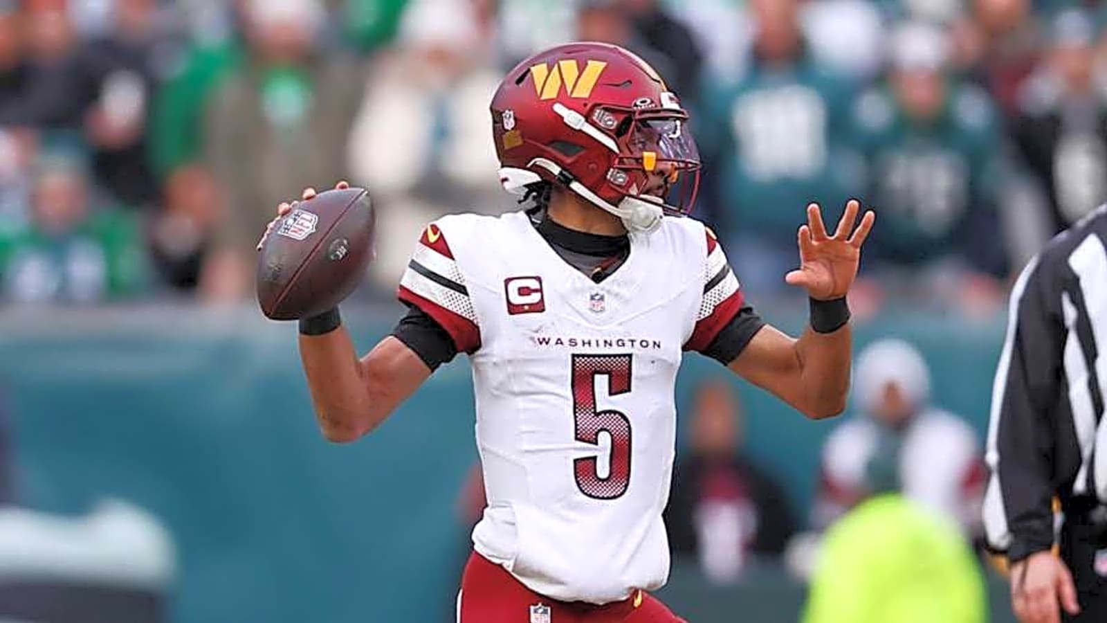Commanders&#39; Jayden Daniels getting more comfortable ahead of Year 2