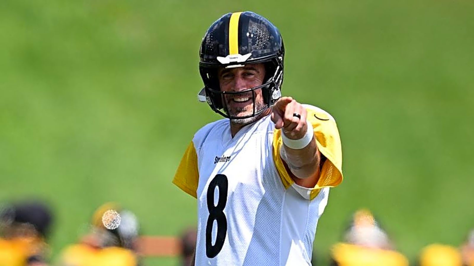 Aaron Rodgers Starts Prank War at Steelers Training Camp
