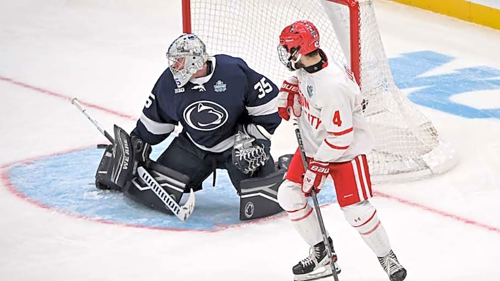 Flames Goalie Prospect Shines in AHL Debut