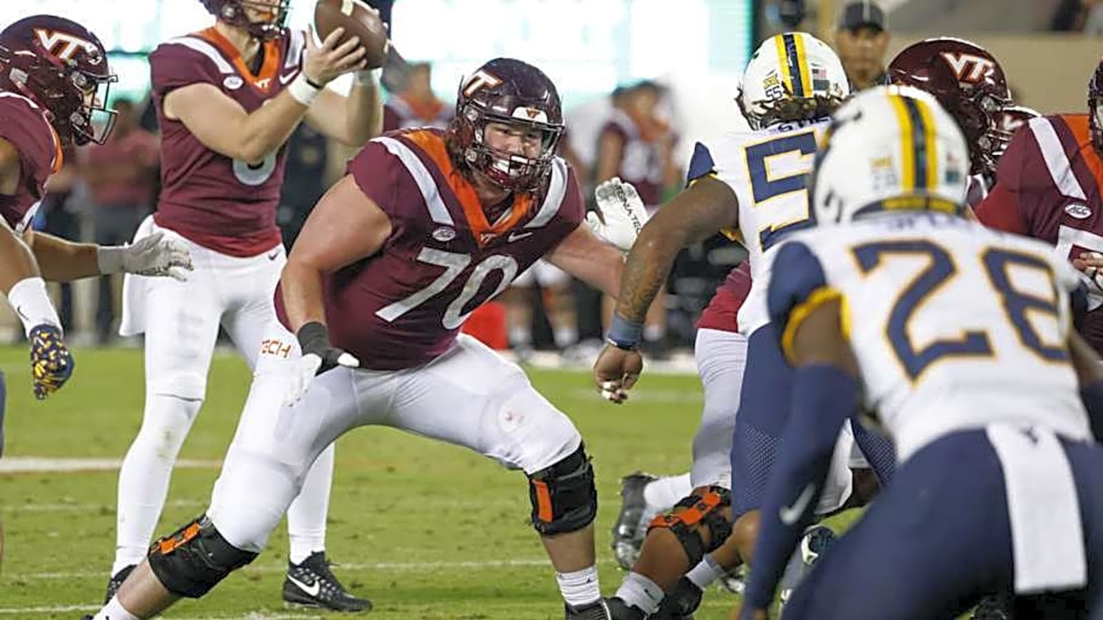 Former Virginia Tech Offensive Tackle Parker Clements Signs As A UDFA With the Las Vegas Raiders