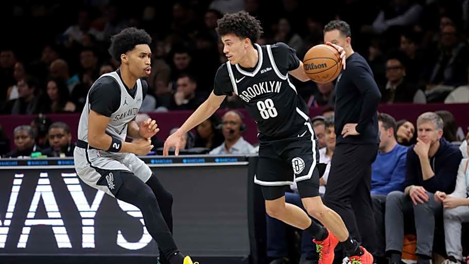 Nets Rookie Nolan Traoré Nominated for NBA Rookie of the Month