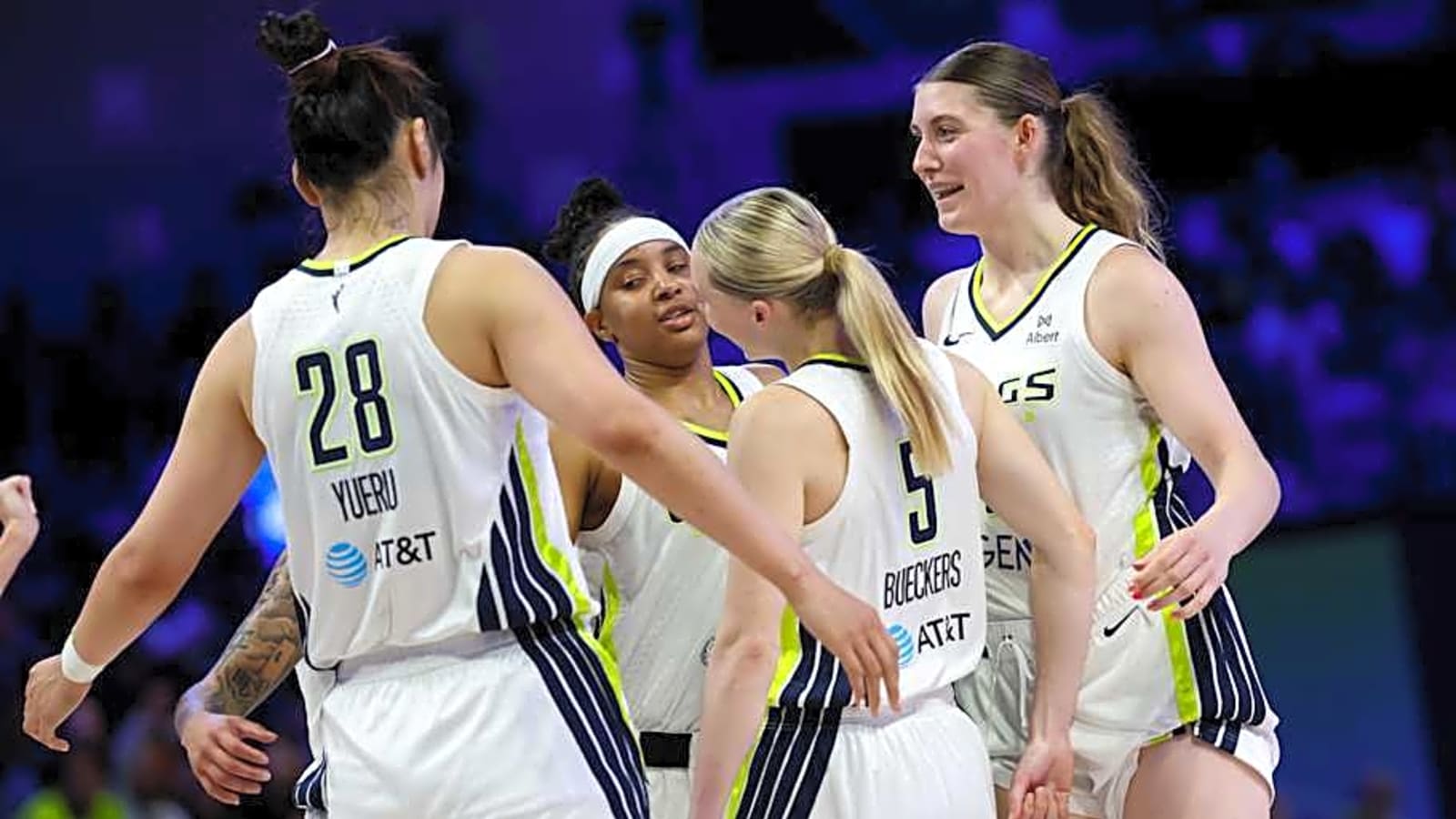 Paige Bueckers Has Company as Wings Rookies Shine vs Mercury