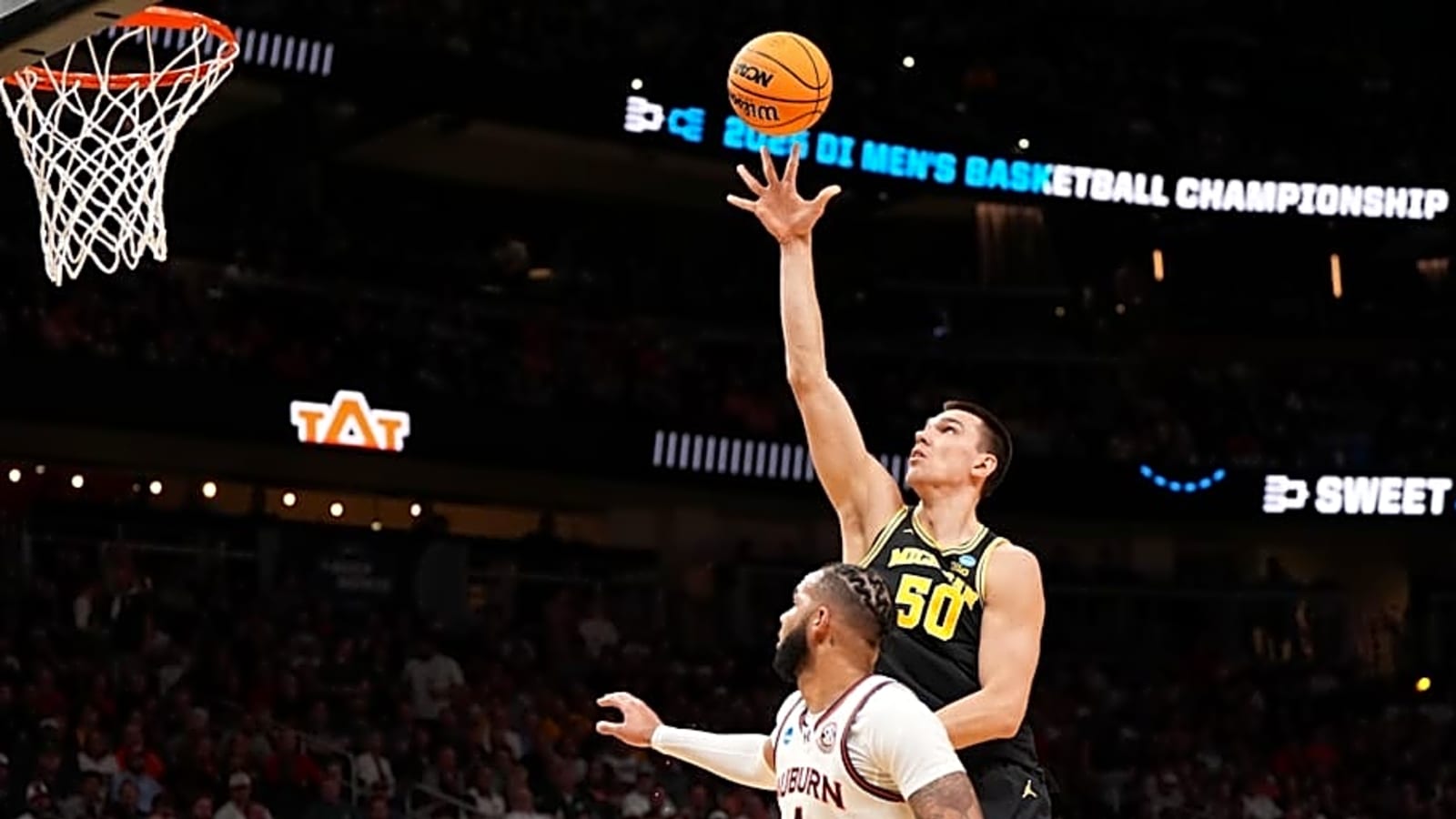 Michigan basketball center Vlad Goldin learns NBA Draft fate