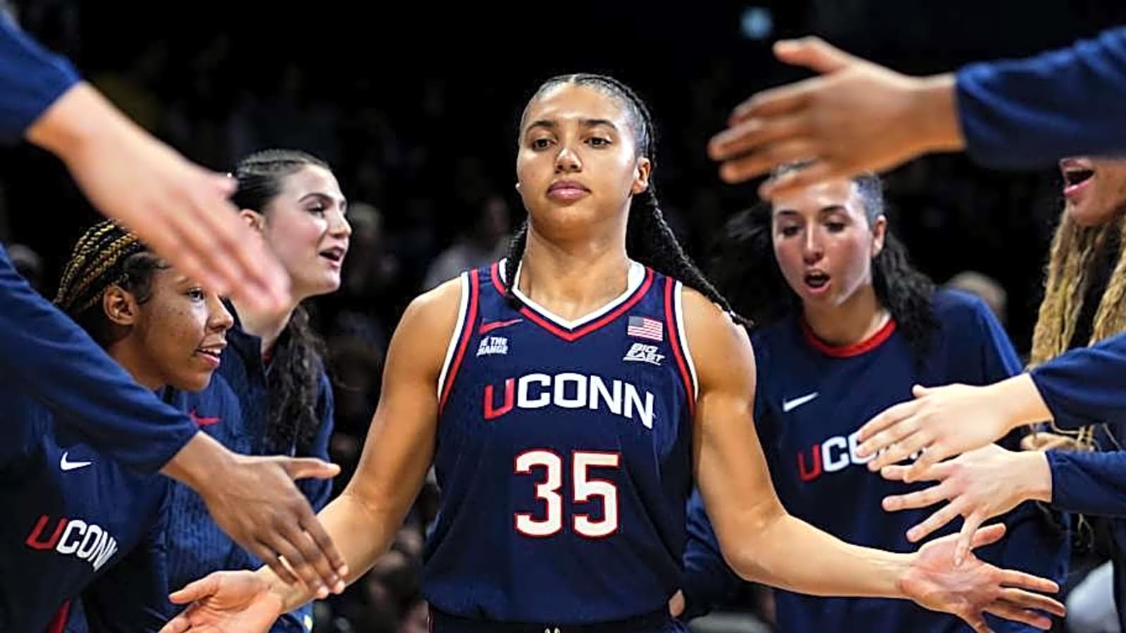 UConn's Azzi Fudd Goes Viral for Dangerous Push