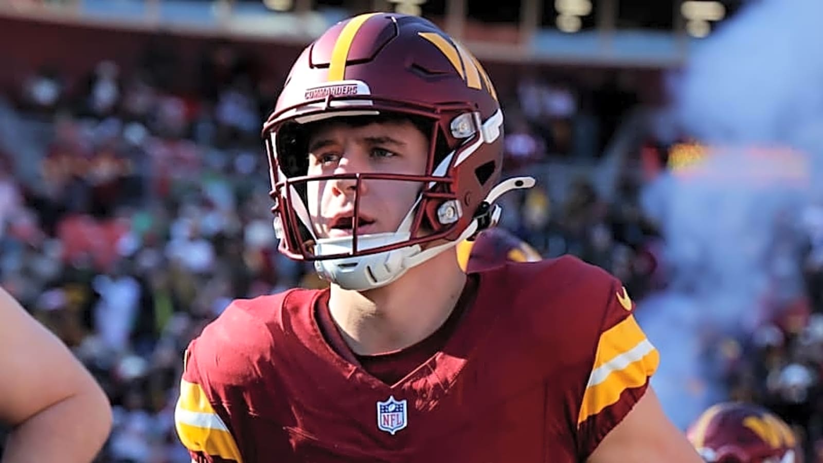 Luke McCaffrey is quietly thriving in Commanders&#39; minicamp pressure cooker