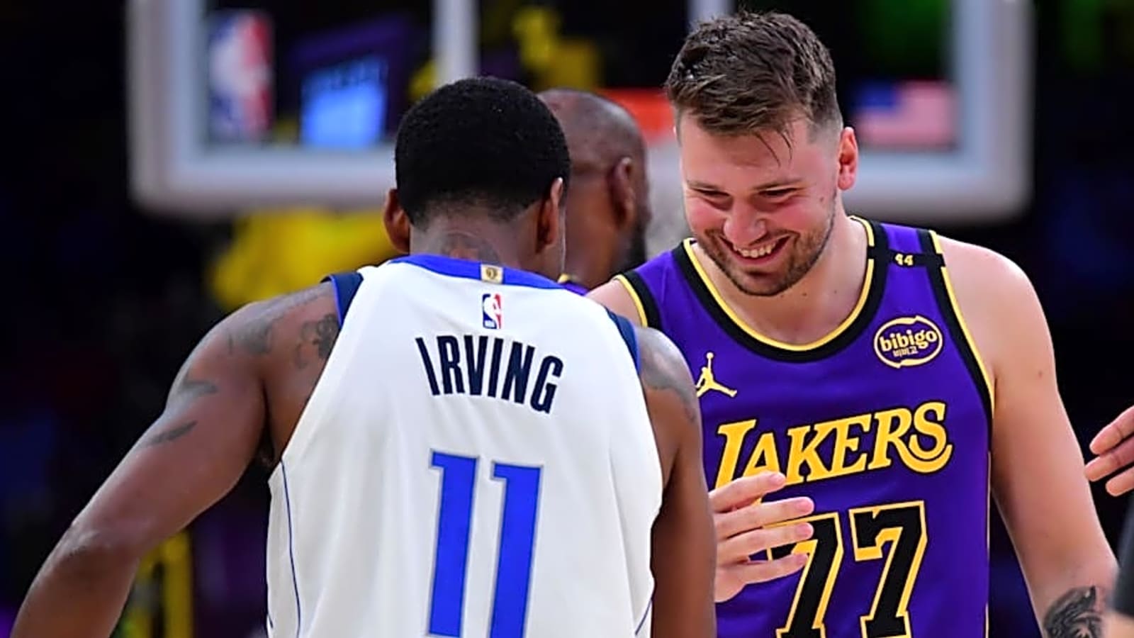 Luka Doncic compares Mavs&#39; Kyrie Irving trade to current Lakers situation
