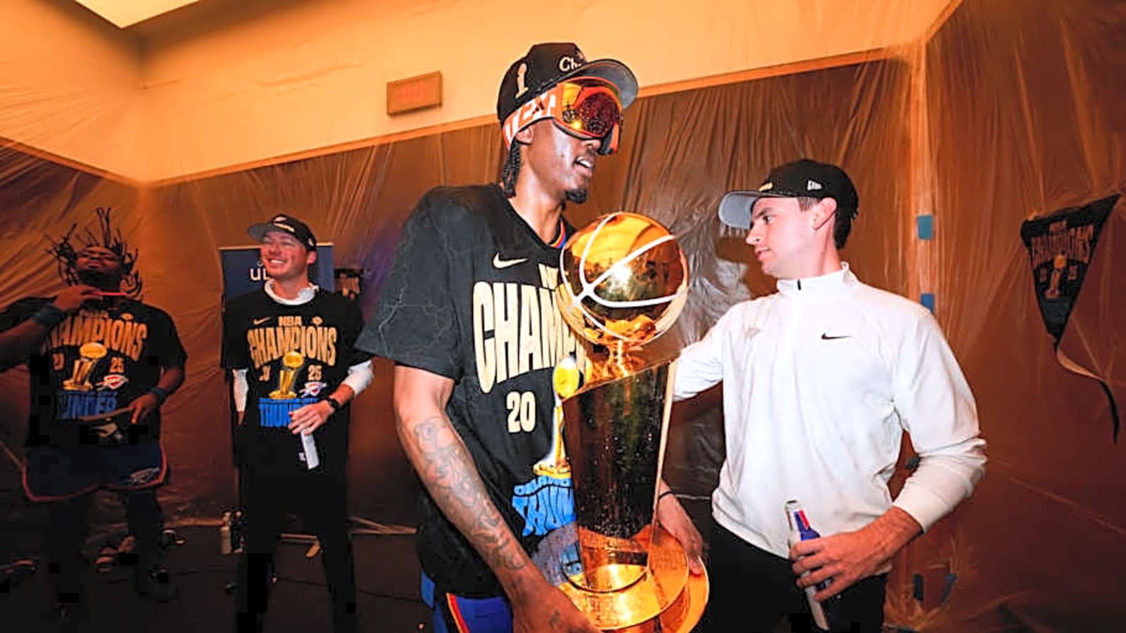 Jalen and Cody Williams Share Heartfelt NBA Finals Moment