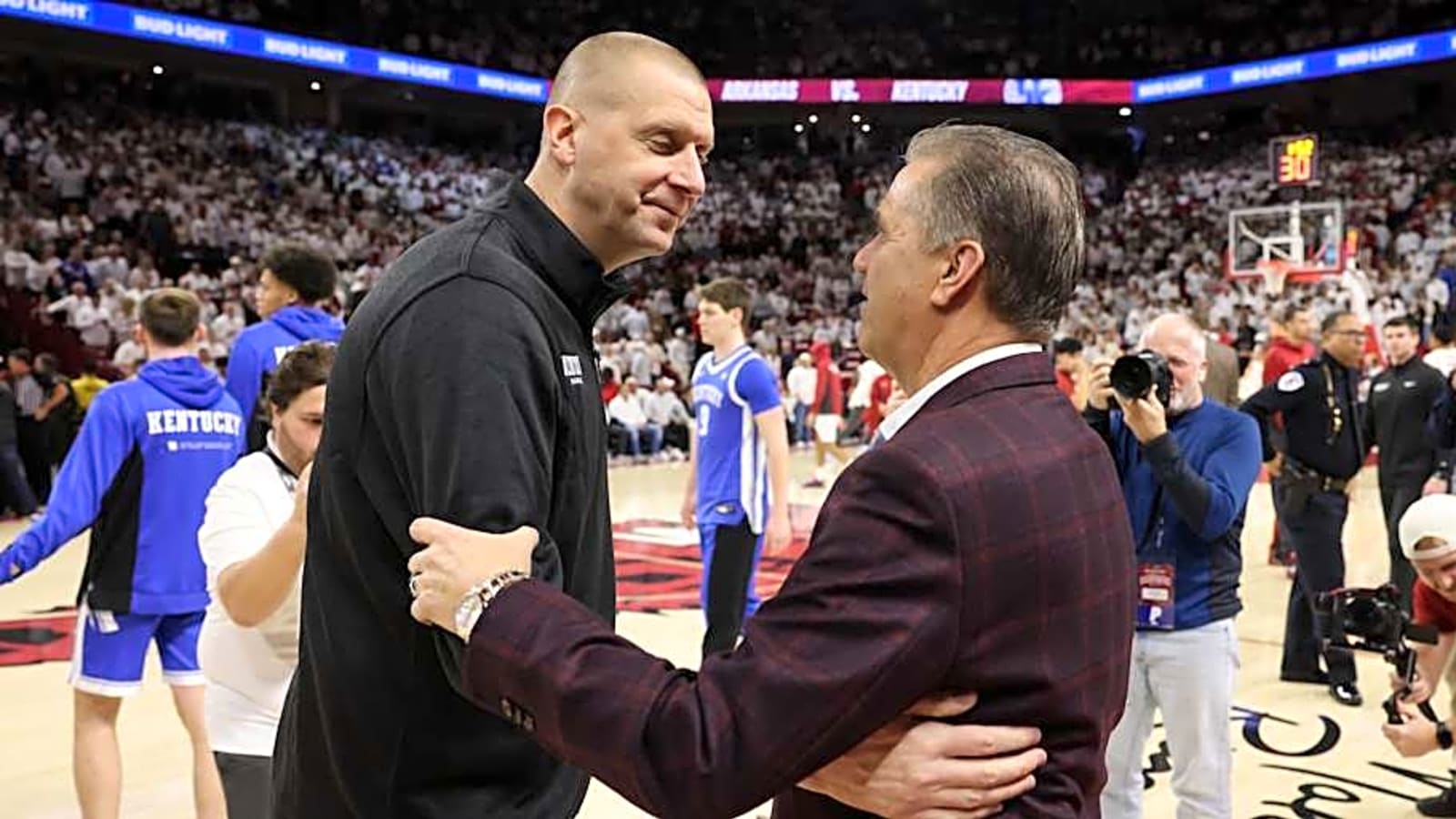 John Calipari on Kentucky: 'They out-toughed us'