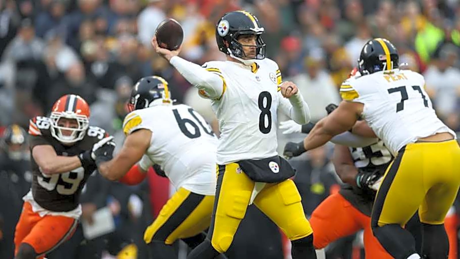 Blame Three People for Steelers Embarrassment Against Browns