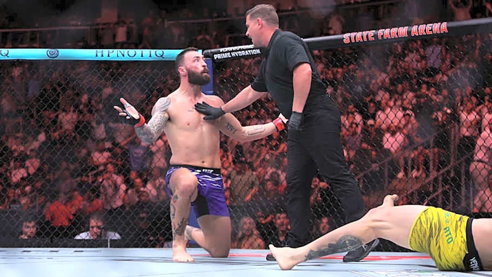 UFC Atlanta fighter breaks silence after controversial fight ending