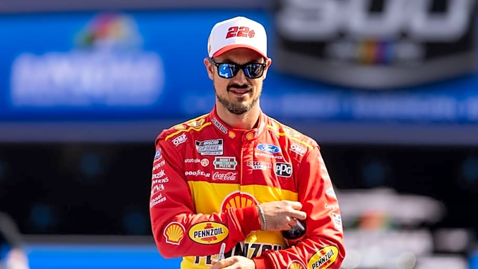 Joey Logano Earns Pole; Completes Indy-NASCAR Phoenix Pole Sweep
