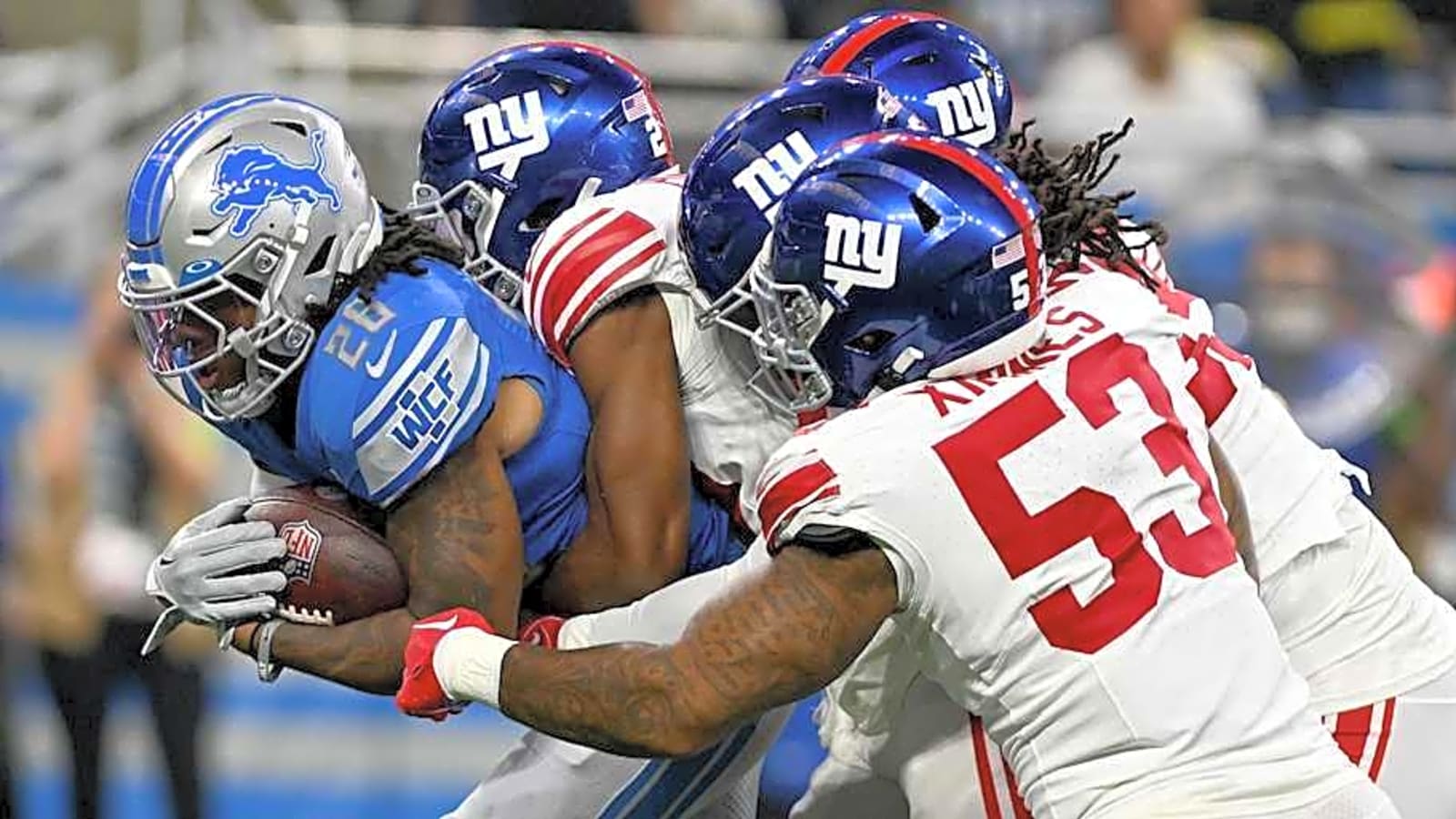 Lions Offense Can Fix Rushing Woes Against Giants Defense