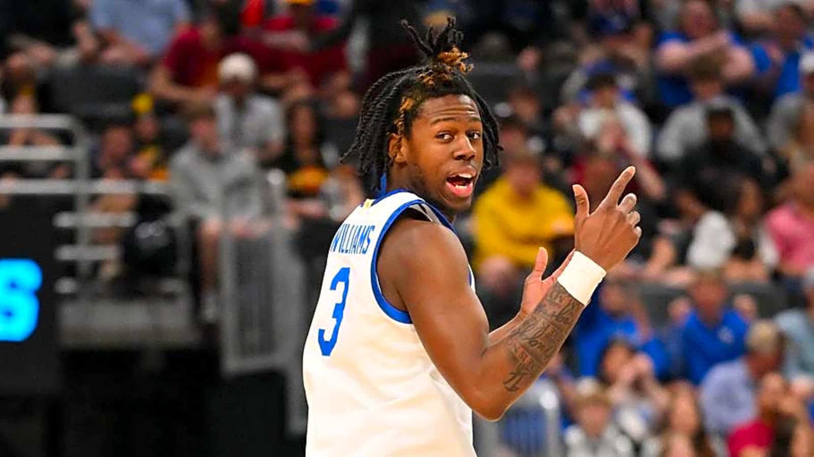 Mark Pope shared a positive update on the development of Kam Williams