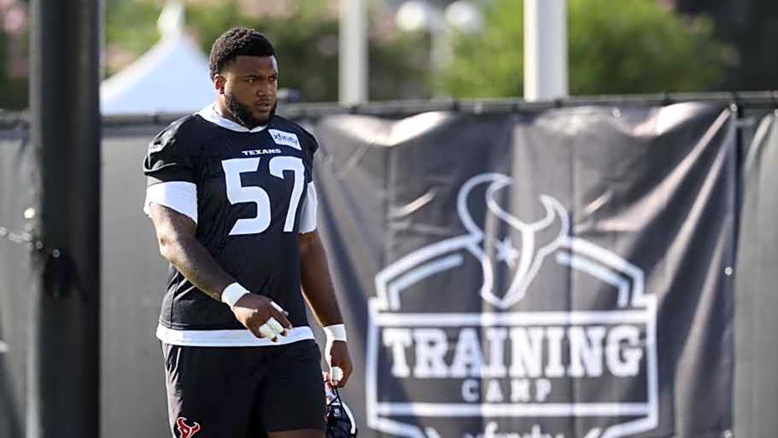 Texans OT Suffered Ankle Injury vs. Panthers