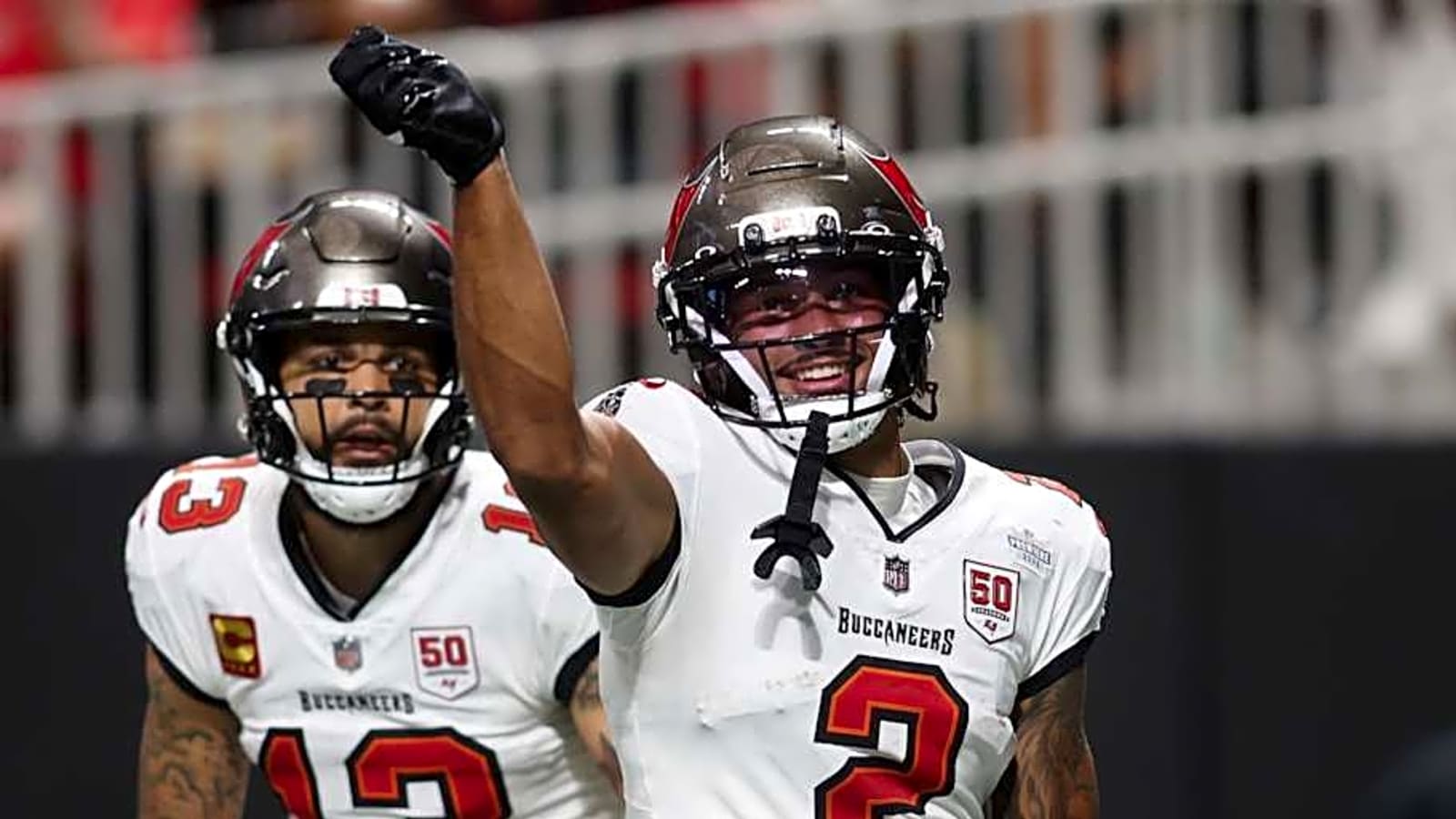 Emeka Egbuka called game winning TD before it happened vs. Falcons