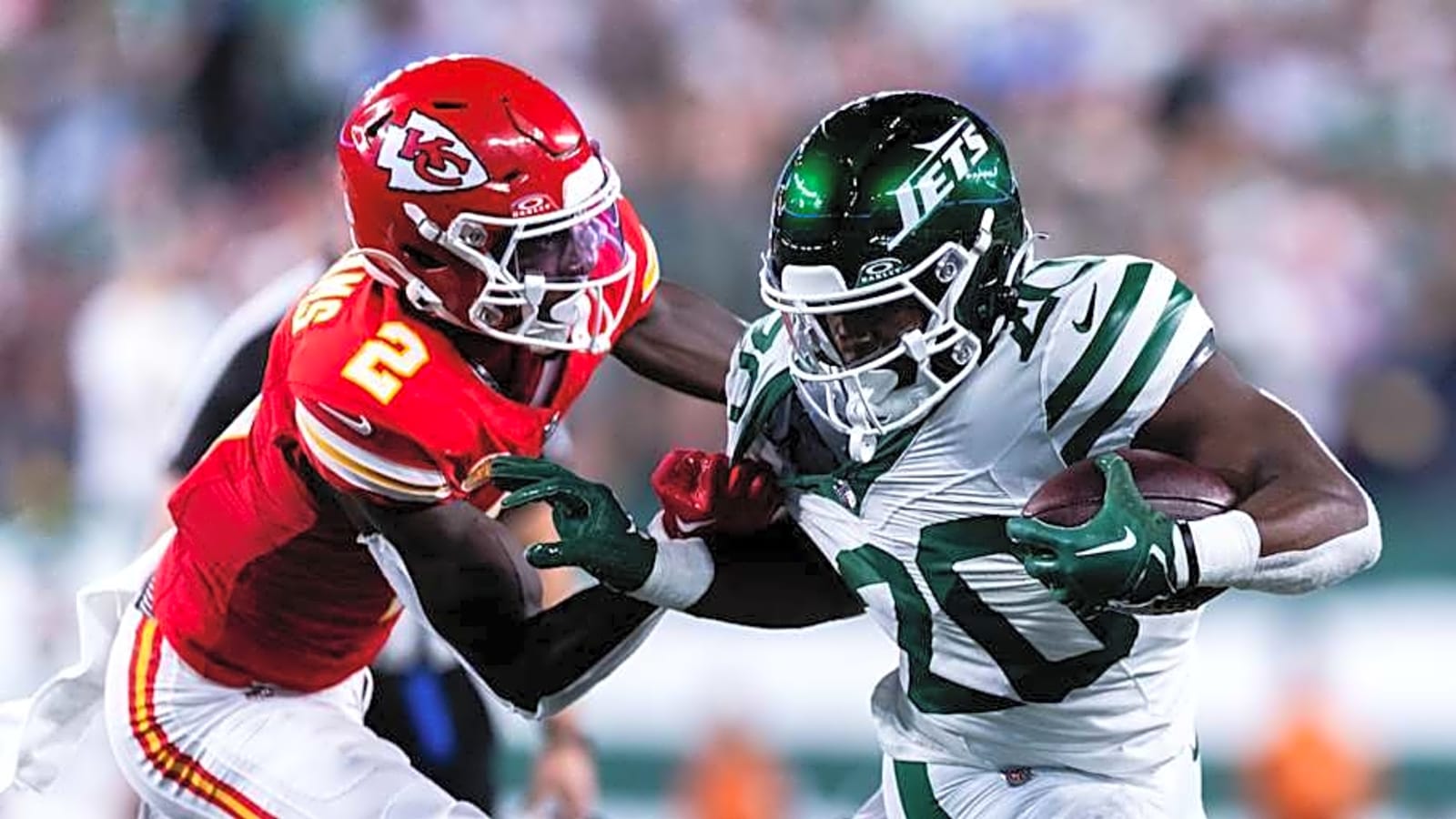 NFL insider throws cold water on possible Chiefs-Breece Hall trade