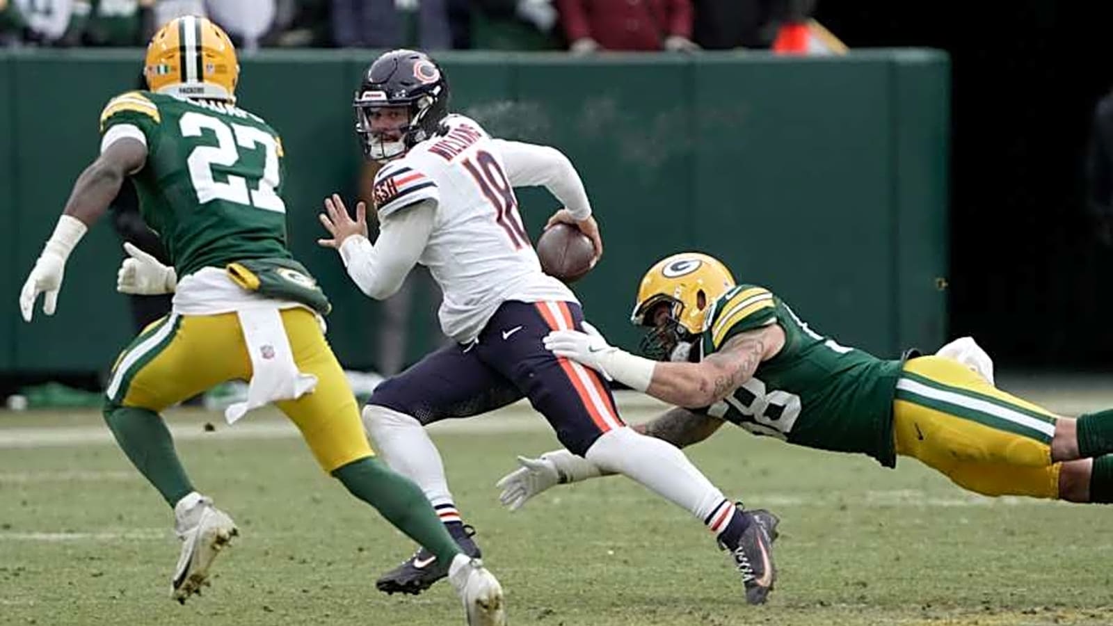 Caleb Williams named &#39;unluckiest&#39; quarterback in two dubious stats