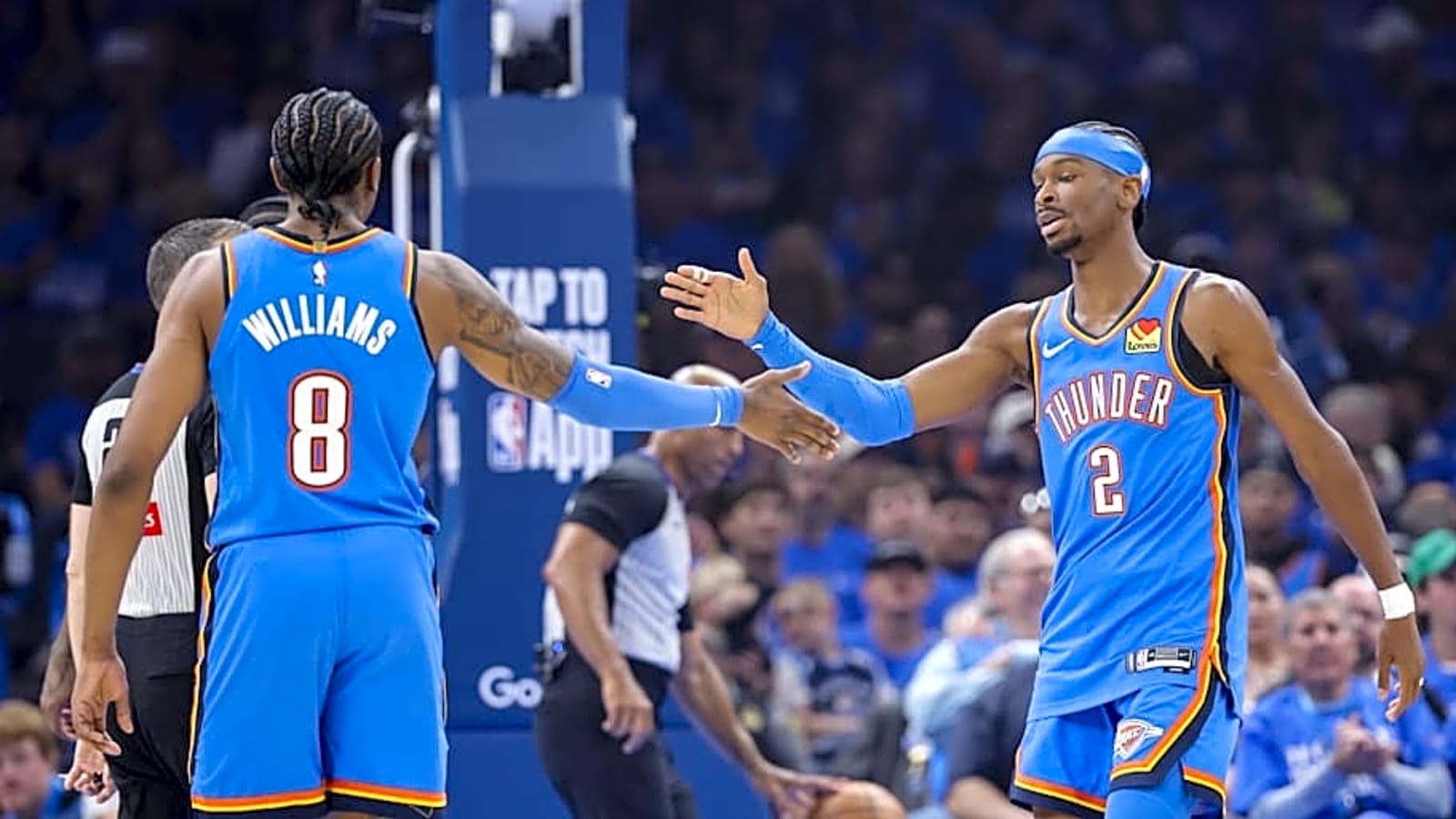OKC Thunder Announce Starting Lineup Against Suns In Game 2