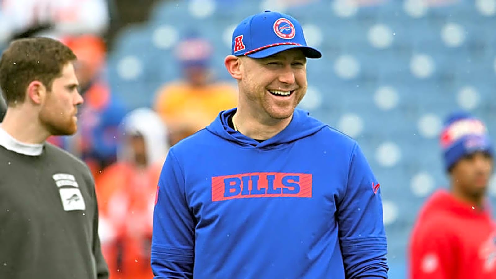 Bills' top offensive offseason addition already sounds like a Joe Brady disciple