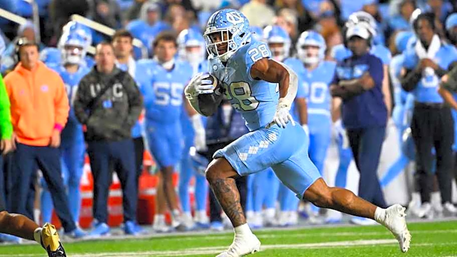 Chargers&#39; first rounder Omarion Hampton puts immediate pressure on Najee Harris