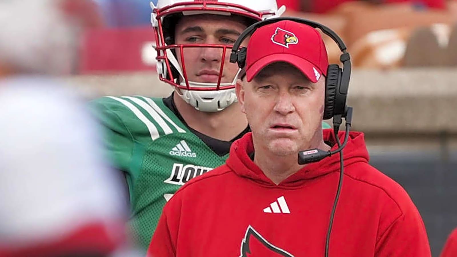 Watch: Jeff Brohm, Louisville Players Talk Spring Game