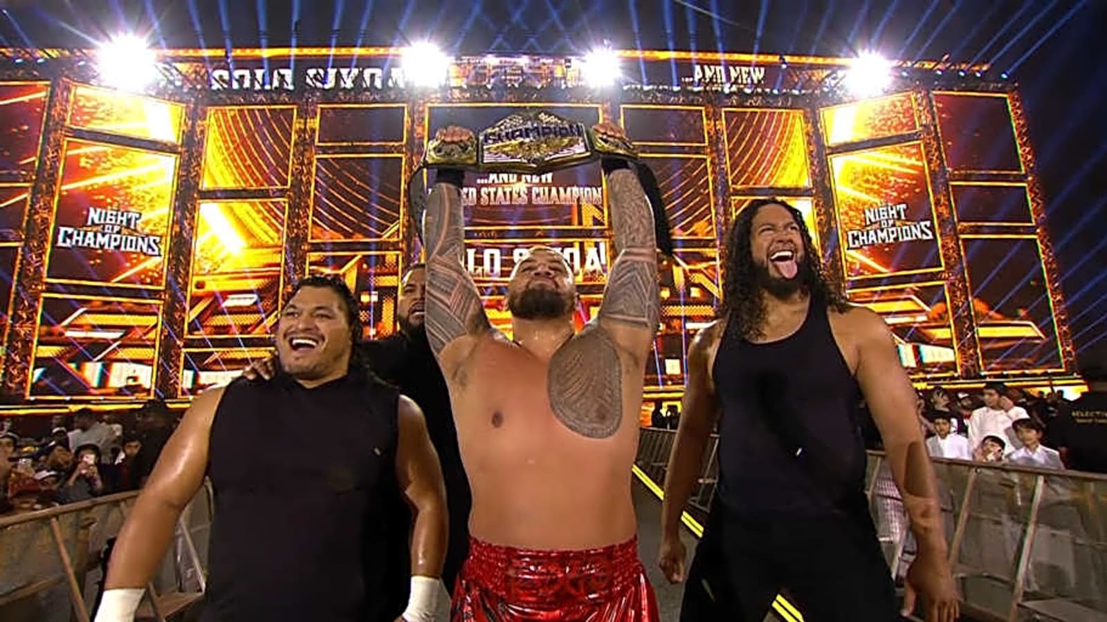 Solo Sikoa Wins WWE United States Championship Thanks To The Debuting Hikuleo