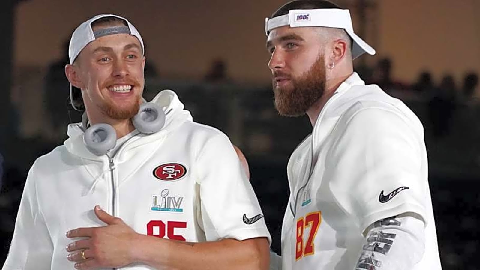 Even George Kittle Notices ‘Skinny’ Travis Kelce