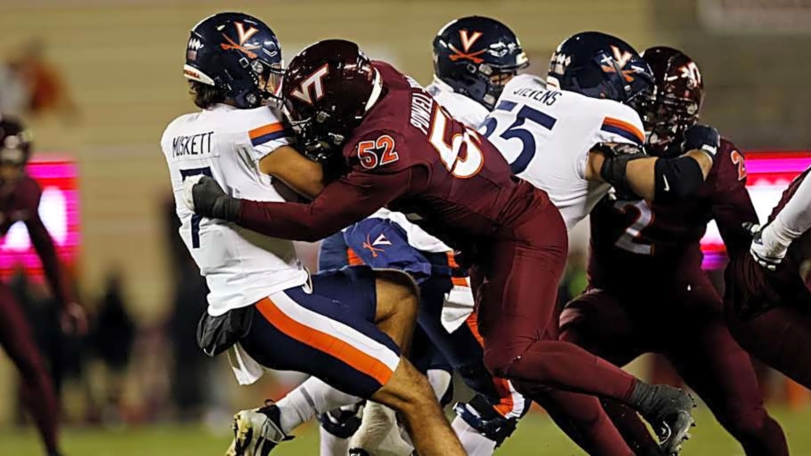 Former Virginia Tech Defensive End Antwaun Powell-Ryland Jr. Drafted By Philadelphia Eagles with the 209th pick