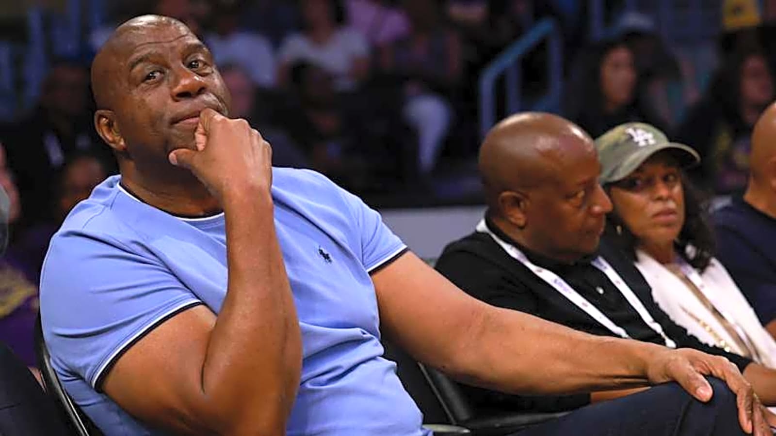 Magic Johnson Optimistically Nervous For Match Against Duke
