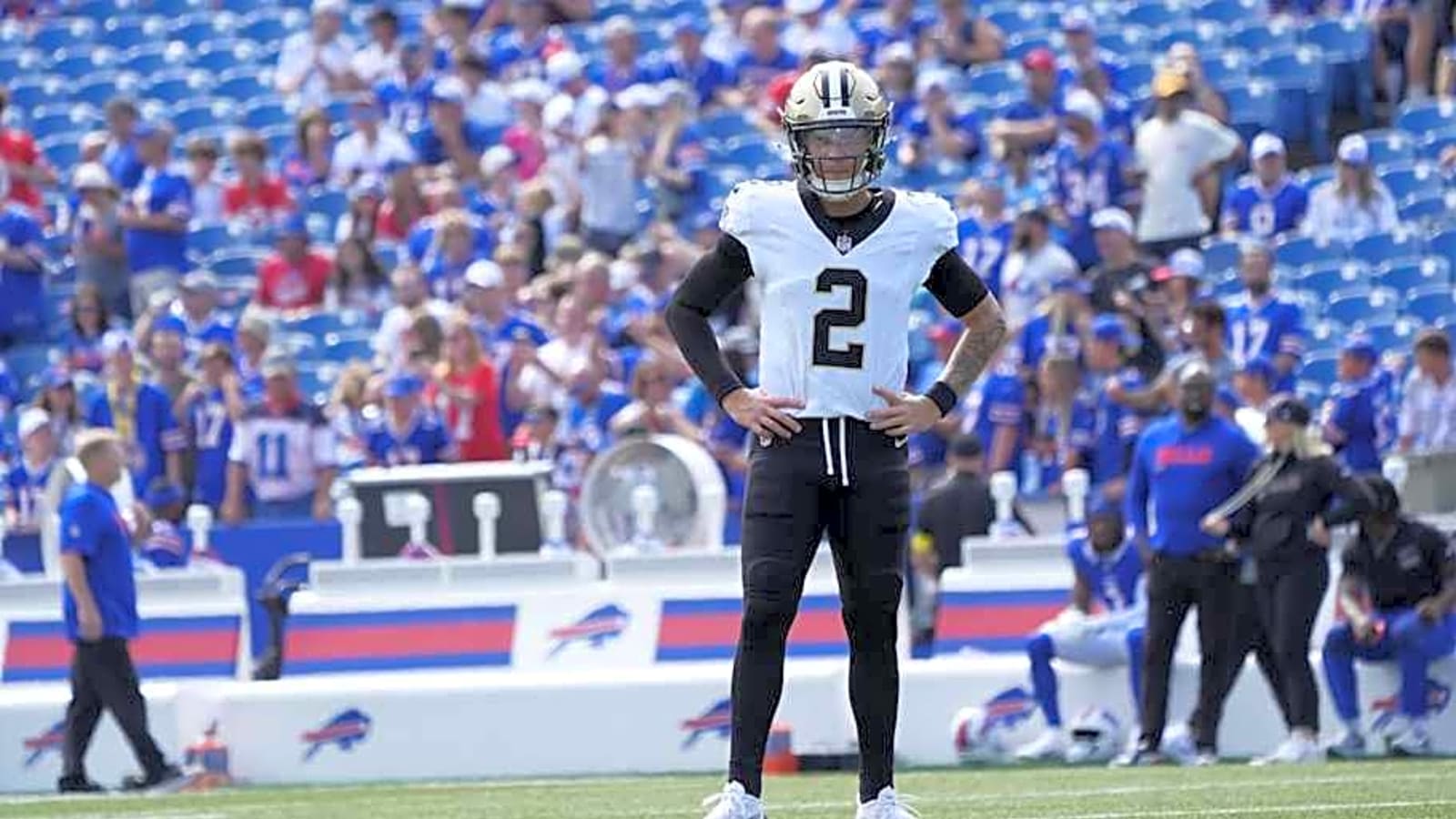 Saints&#39; Spencer Rattler Facing Major Test Vs. Giants