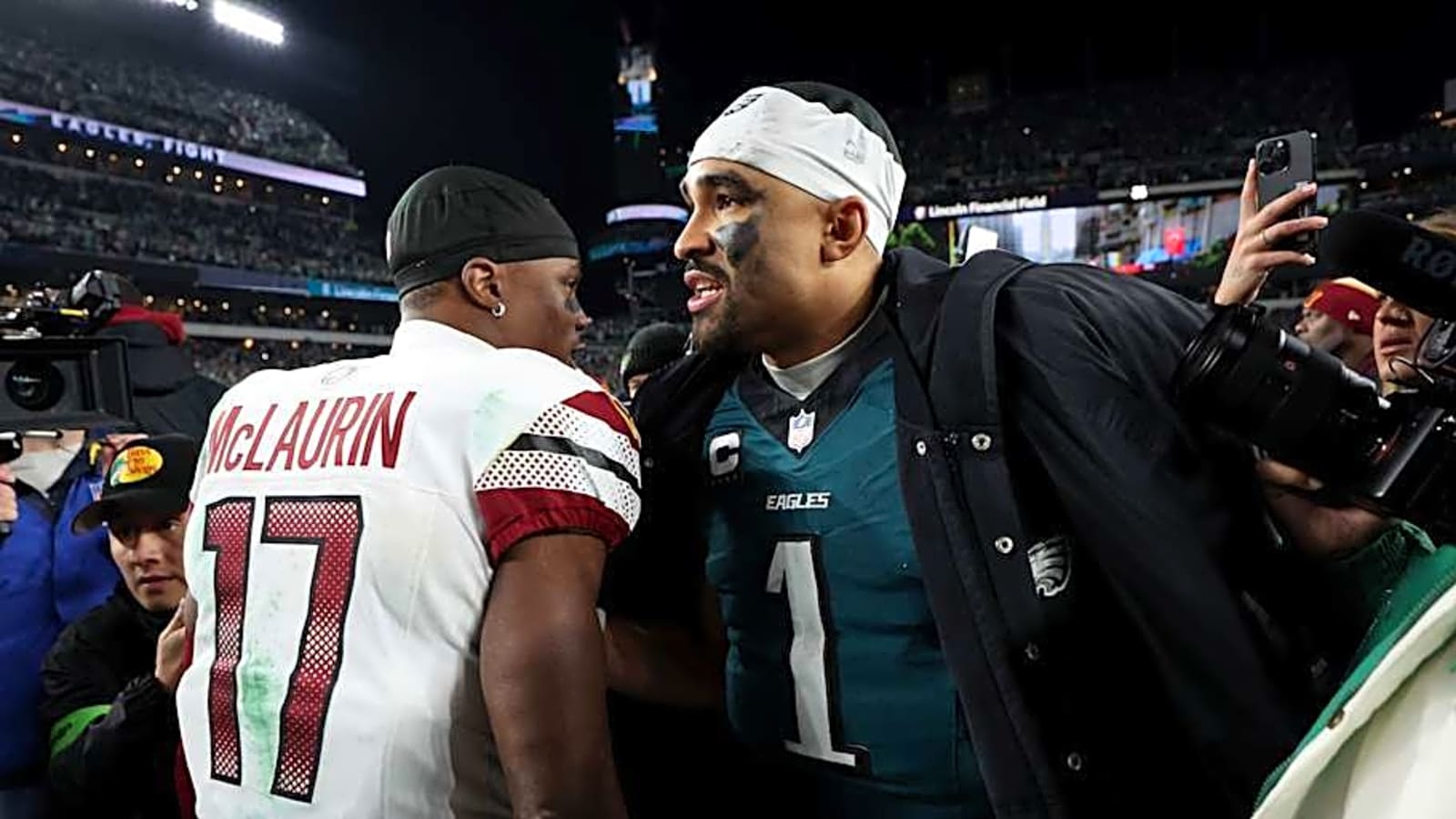 It sounds like an Eagles rival is walking into a training camp nightmare