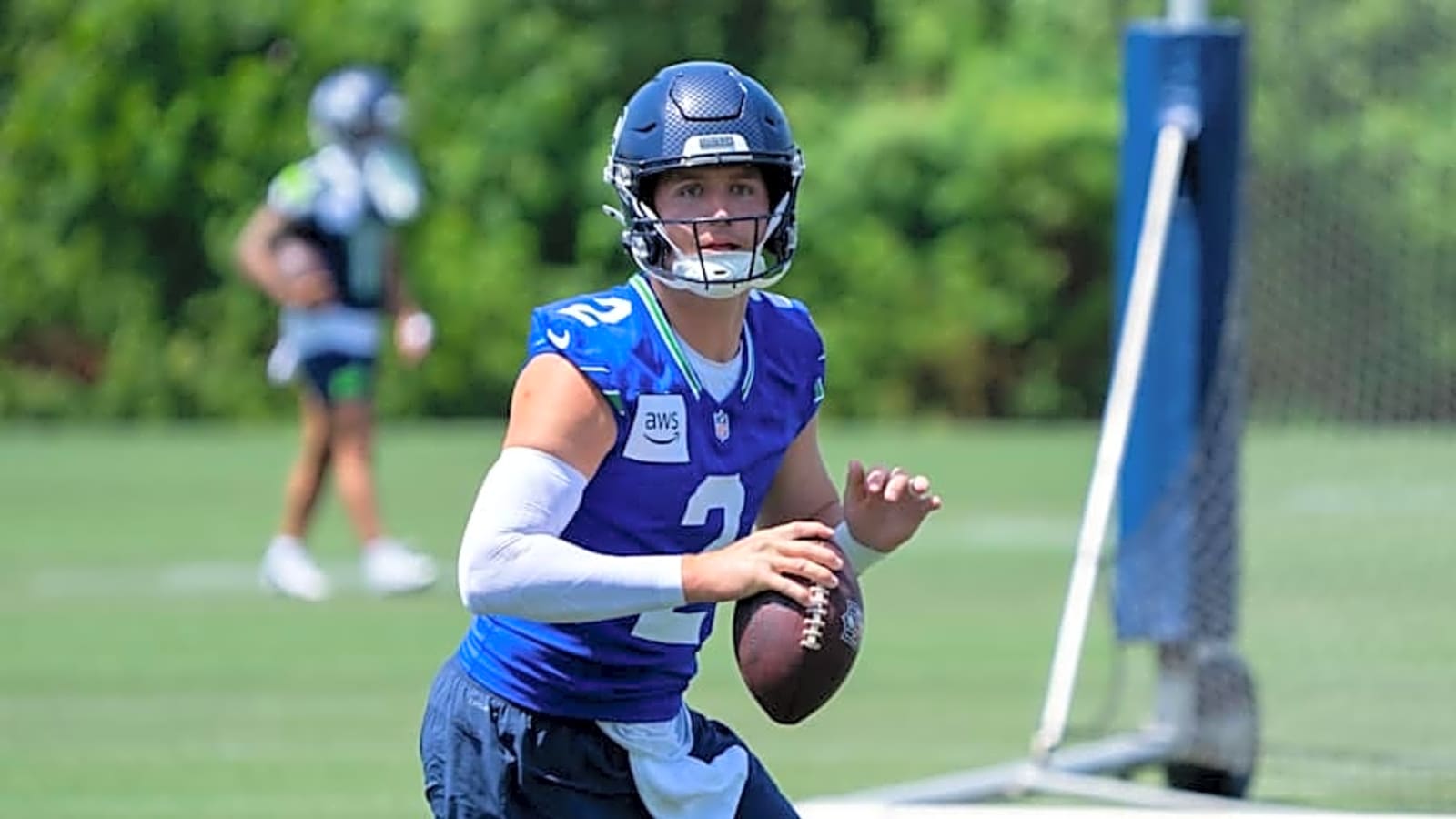 Drew Lock spoils Seahawks' first preseason drive with ugly interception
