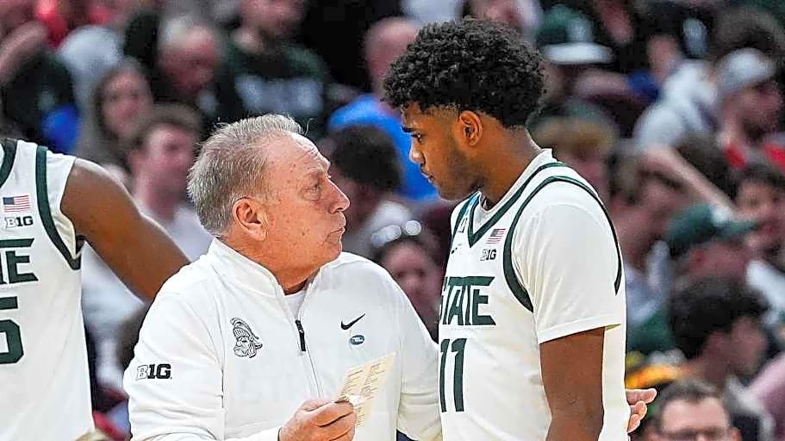 MSU&#39;s Izzo Embraces Richardson Following Draft Selection