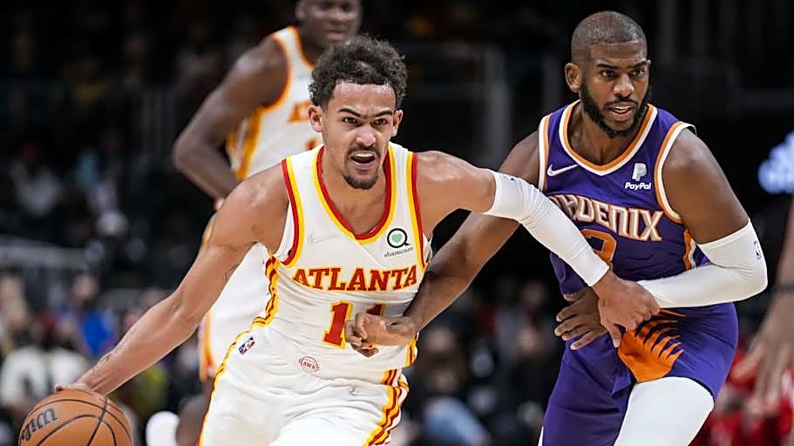 Trae Young Reacts to Chris Paul&#39;s Potential Retirement