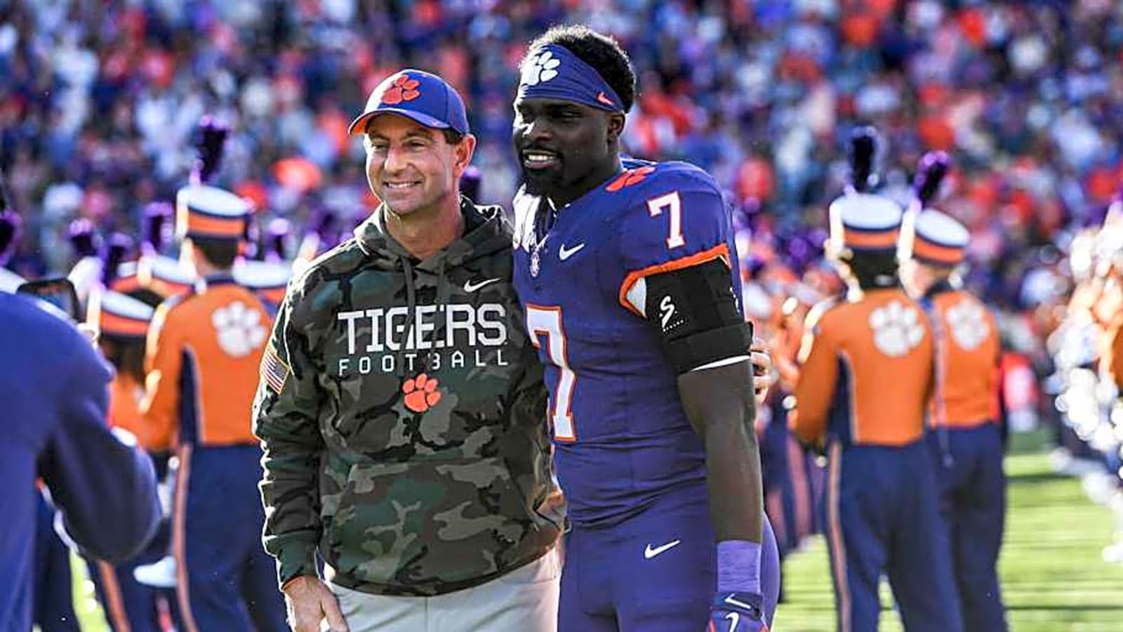 Clemson football&#39;s Dabo Swinney raves about &#39;special&#39; new Cowboys RB Phil Mafah