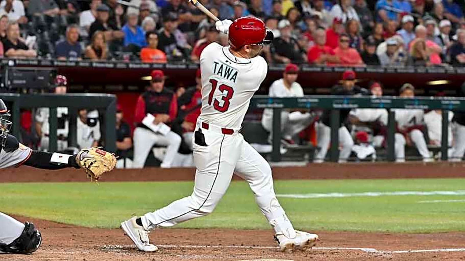 Tim Tawa&#39;s First Career Home Run Punctuates D-backs&#39; Series Win