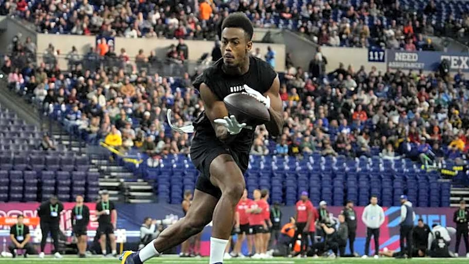Former speedy Wolverine receiver is lighting it up during NFL minicamp