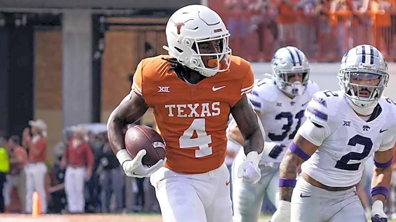 Texas vs. Florida score prediction by expert football model