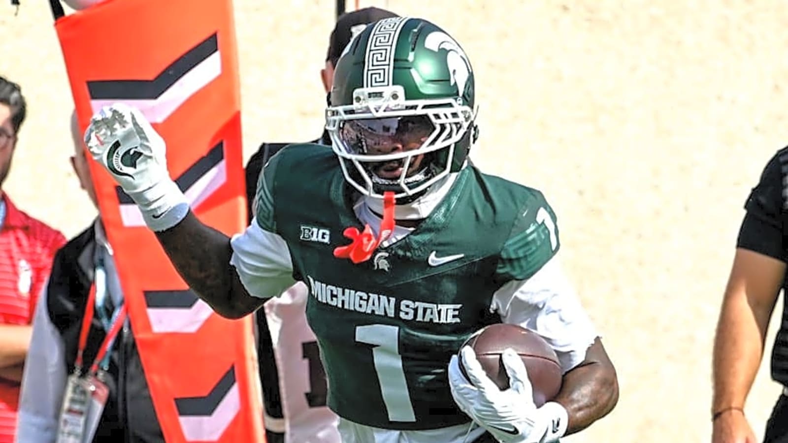 MSU’s Omari Kelly Emerging Among Top Big Ten Receivers
