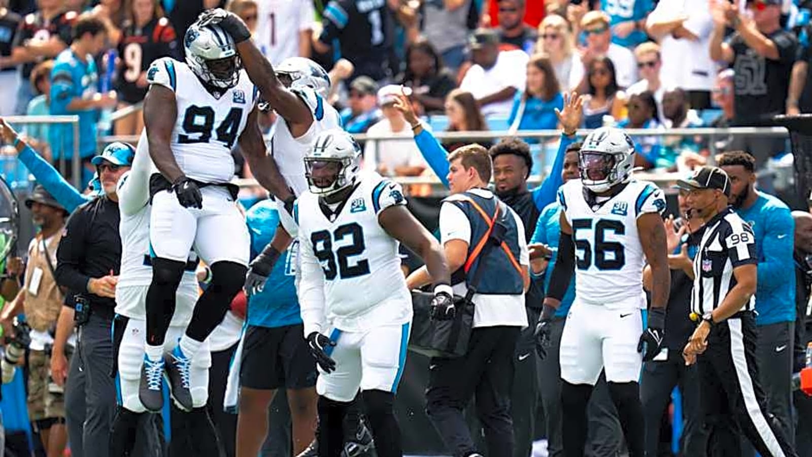 PFF&#39;s defensive line rankings has a shocking placement for Carolina Panthers