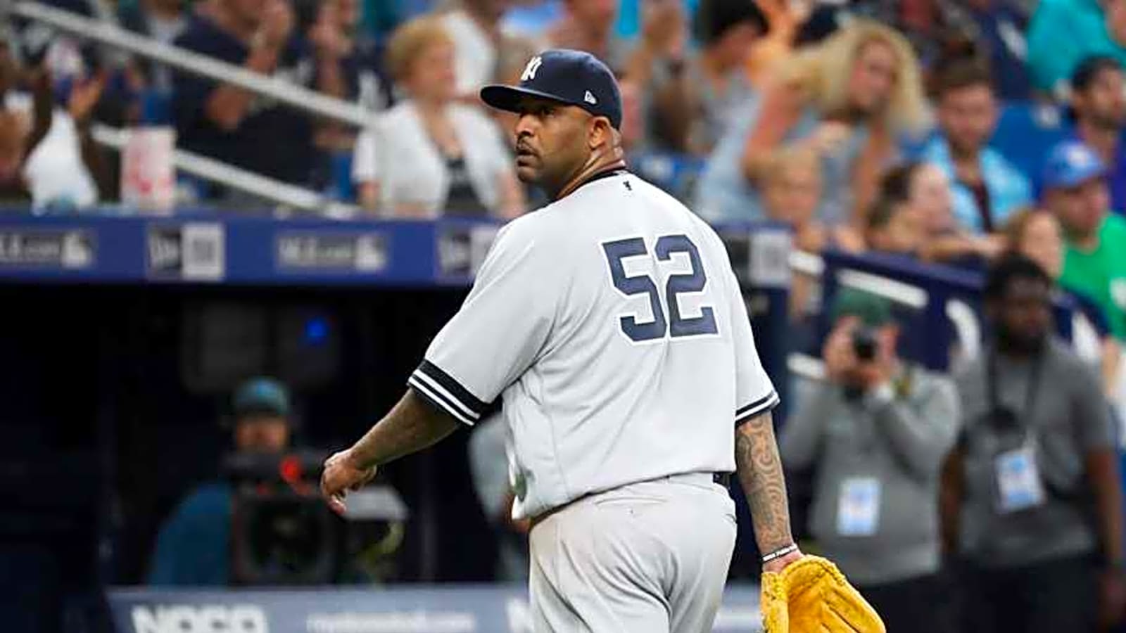 Yankees Honor CC Sabathia Before Bitter AL East Showdown