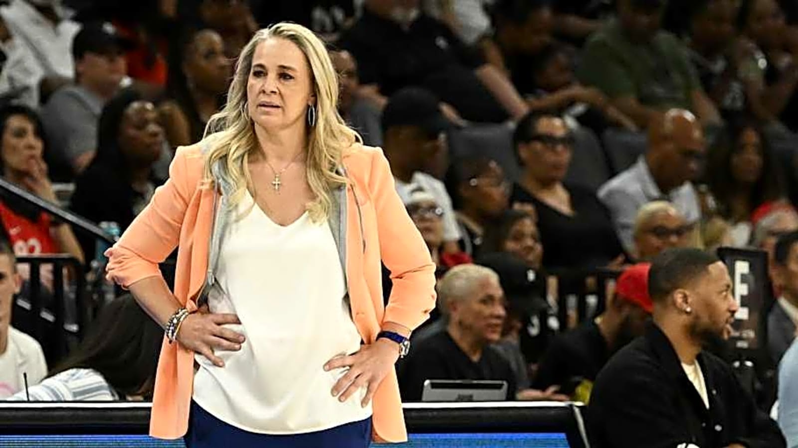 Becky Hammon Reveals When Aces &#39;Aborted&#39; Caitlin Clark Game Plan in Win vs Fever